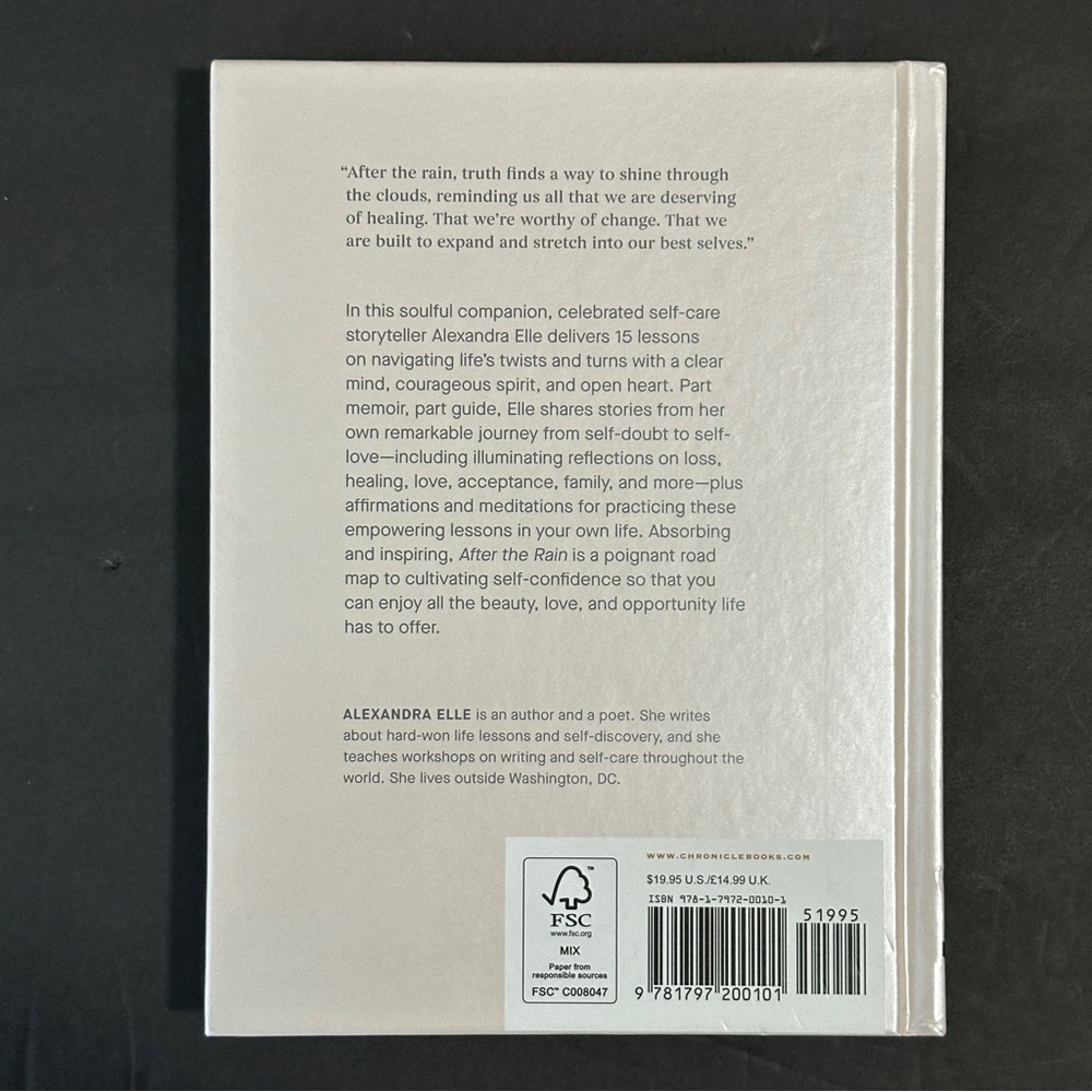 After the Rain Hardcover by Alexandra Elle | Memoir, Self-help | Hardcover - Picture 2 of 11